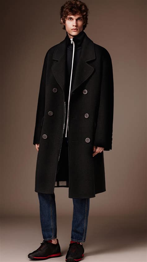 burberry cashmere double-breasted coat|burberry cashmere overcoat.